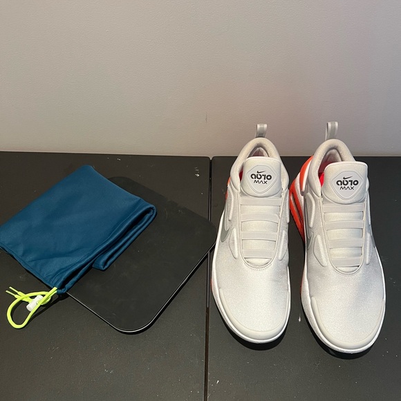 Nike Adapt Automax ‘Infrared’ Pure Platinum - Picture 2 of 7